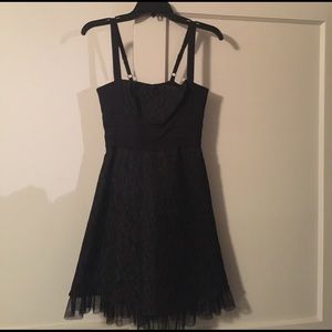BCBG maxazria black cocktail dress nwt
